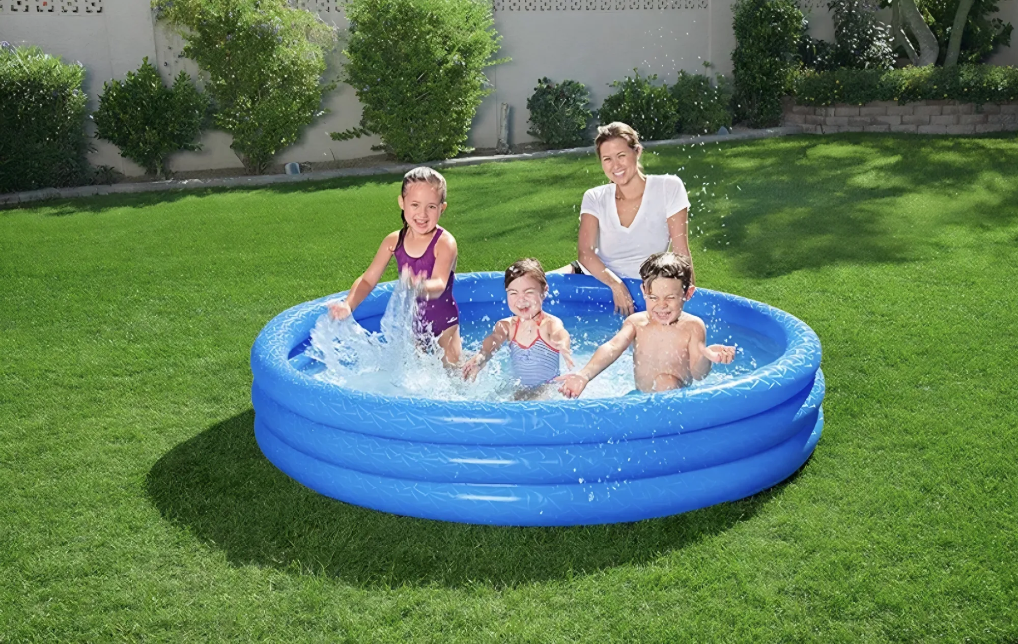 Bestway Play Paddling Pool | Inflatable Garden Pool for Toddlers and Kids, 1.83 m x 33 cm, Ages 2+